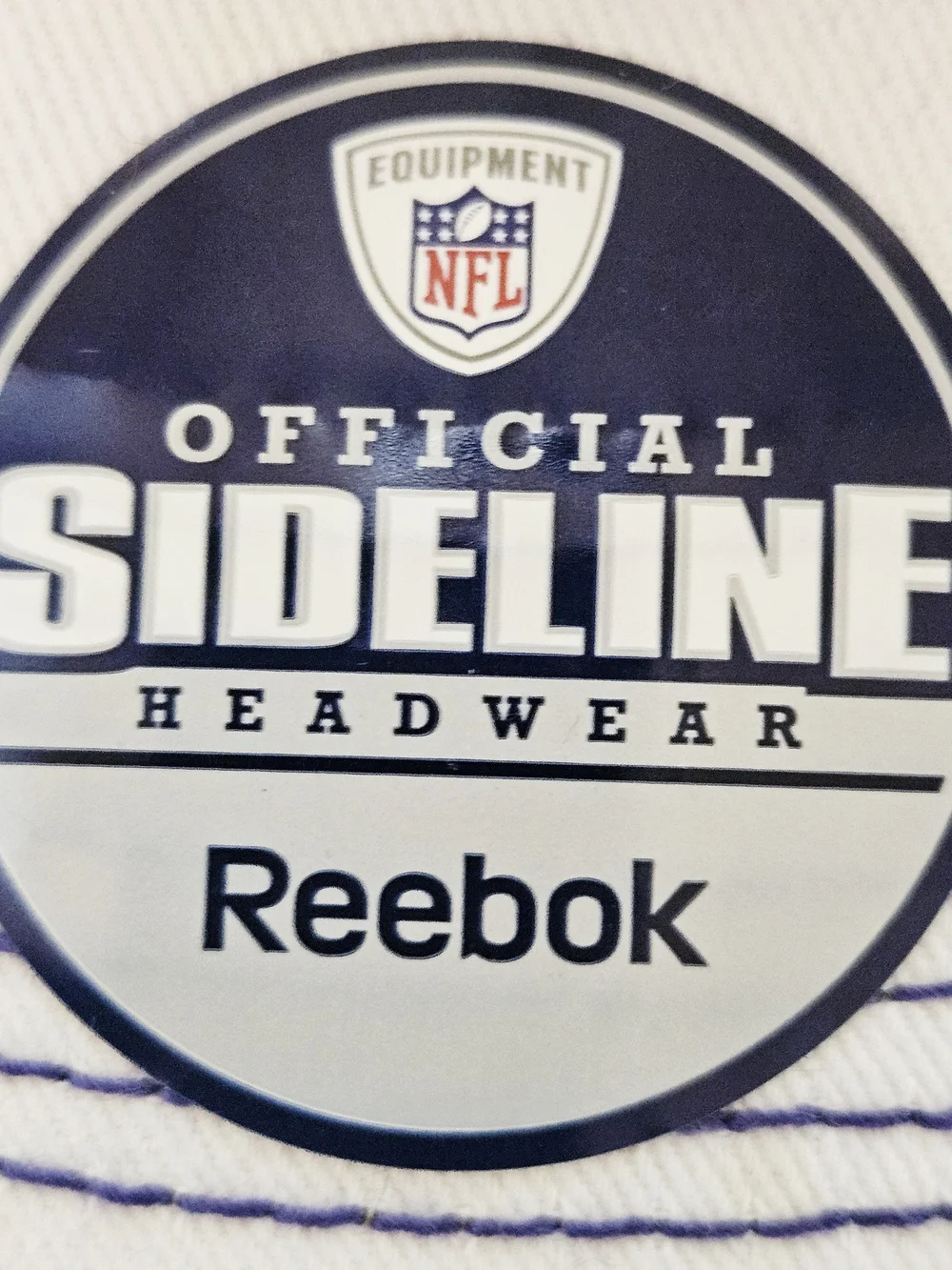 REEBOK NFL Equipment Minnesota Vikings Sideline Stretch Fit Hat S/M NWT Vintage